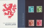1976 Regional Definitive Stamps Scotland Pack 85 (75766)