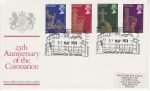 1978-05-31 Coronation Stamps Caernarfon Gwynedd FDC (75825)