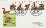 1977-10-05 Wildlife Stamps NORWICH FDC (75860)