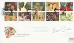 1995-03-21 Greetings Donald Sinden Signed FDC (75878)