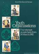 1982-03-24 Youth Orgs Grille Card PL(P)2941 2/82 (7588)