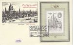 1980-05-07 London 1098 M/S Stamps Magazine FDC (75892)