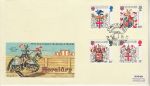 1984-01-17 Heraldry Stamps Belfast Philart FDC (75910)