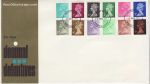 1971-02-15 Definitive Stamps Windsor No Strike FDC (75948)