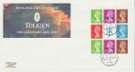 1992-10-27 Tolkien Bklt Stamps Oxford FDC (75999)