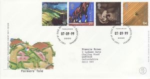 1999-09-07 Farmers Tale Stamps Bureau FDC (76520)