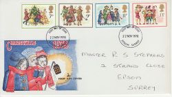 1978-11-22 Christmas Stamps Epsom FDC (76574)