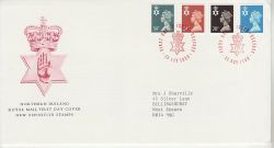 1989-11-28 N Ireland Definitive Stamps Belfast FDC (76596)