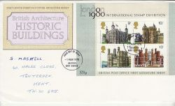 1978-03-01 Historic Buildings M/S Hastings FDC (76627)