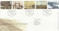 2002-09-10 Bridges of London T/House FDC (76661)