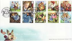 2015-01-06 Alice in Wonderland Stamps Godstow FDC (76721)