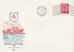 1969-02-26 IOM Definitive Stamp Douglas FDC (76794)