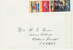 1965-08-09 Salvation Army Stamps Forres cds FDC (76898)