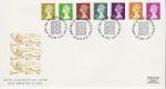 1991-09-10 Definitive Stamps Windsor FDC (76052)