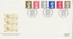 1993-10-26 Definitive Stamps Windsor FDC (76053)