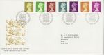 1991-09-10 Definitive Stamps Bureau FDC (76068)