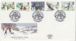 1990-11-13 Christmas Stamps Duffield FDC (76207)