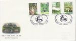 1983-08-24 Gardens Stamps Hampton Court FDC (76337)