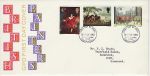 1967-07-10 British Painters Stamps Bureau FDC (76361)