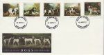 1991-01-08 Dogs Stamps Nottingham FDI FDC (76488)