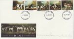 1991-01-08 Dogs Stamps Blackburn FDI FDC (76489)
