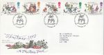 1993-11-09 Christmas Stamps Bureau FDC (76491)