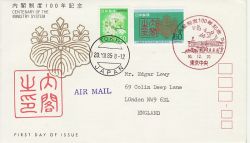 1985-12-20 Japan Ministry System Stamp FDC (77146)