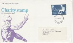 1975-01-22 Charity Stamp Windsor FDC (77291)