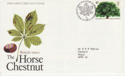 1974-02-27 British Trees Stamp Bureau FDC (77397)