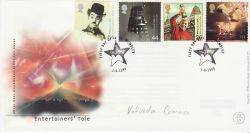 1999-06-01 Entertainers Tale Stamps Wembley FDC (77437)