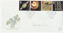 1999-08-03 Scientists Tale Stamps Cambridge FDC (77439)