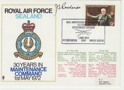 1972-05-01 RAF Sealand Maintenance Flown Signed (77457)