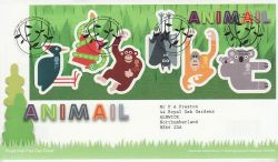 2016-05-17 Animal Stamps M/S Playing Place FDC (77549)