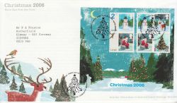 2006-11-07 Christmas Stamps M/S Bethlehem FDC (77559)
