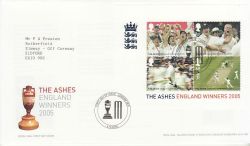 2005-10-06 Cricket The Ashes M/S London SE11 FDC (77563)