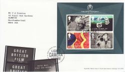 2014-05-13 Great British Film M/S T/House FDC (77637)