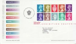 2000-05-22 J Matthews Stamp Show M/S Bureau FDC (77673)