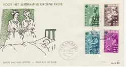1965-02-27 Suriname The Green Cross Stamps FDC (77725)