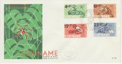 1965-11-26 Suriname Child Welfare Stamps FDC (77730)