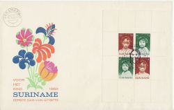 1963-10-30 Suriname Child Welfare Stamps M/S FDC (77813)