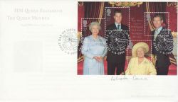 2000-08-04 Queen Mother M/S London SW1 FDC (77823)