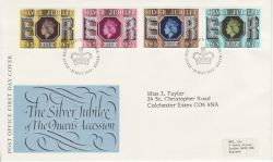 1977-05-11 GB Silver Jubilee Stamps FDC (77854)