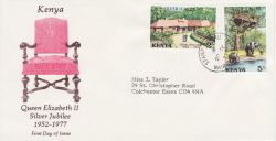 1977-07-20 Kenya Silver Jubilee Stamps FDC (77863)