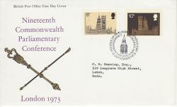 1973-09-12 Parliamentary Conference London SW1 FDC (78006)