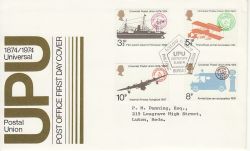 1974-06-12 UPU Stamps Bureau FDC (78008)