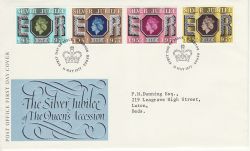 1977-05-11 Silver Jubilee Stamps Windsor FDC (78029)