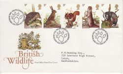 1977-10-05 British Wildlife Stamps Bureau FDC (78032)
