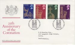 1978-05-31 Coronation Stamps London SW1 FDC (78035)