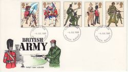 1983-07-06 British Army Stamps Ipswich FDC (78043)