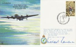 B31 H.P. Halifax Flown Signed (78161)